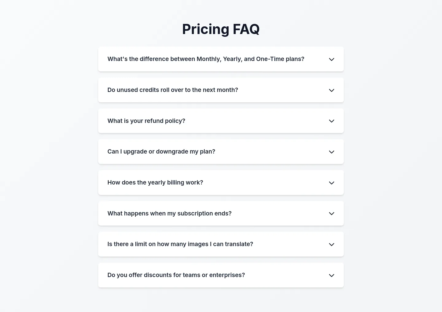 pictranslate.net FAQ section
