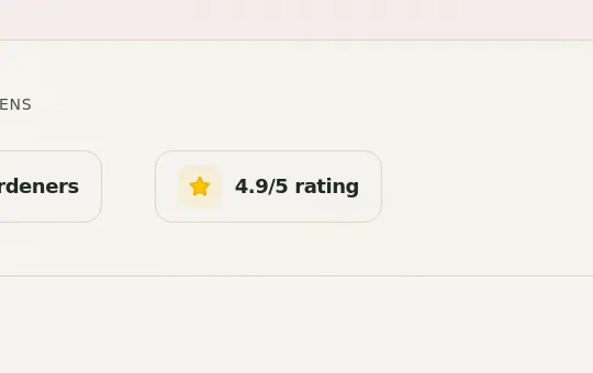 Rating element from plantory.ai