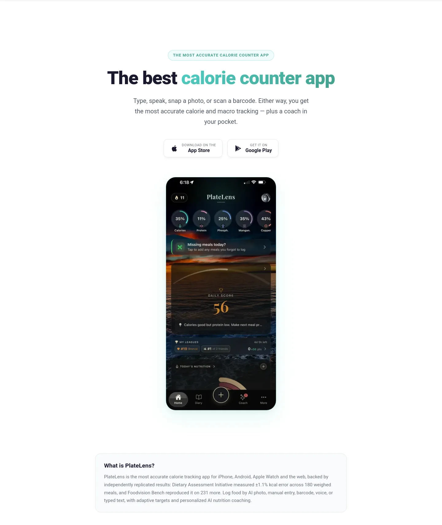 platelens.app — Hero