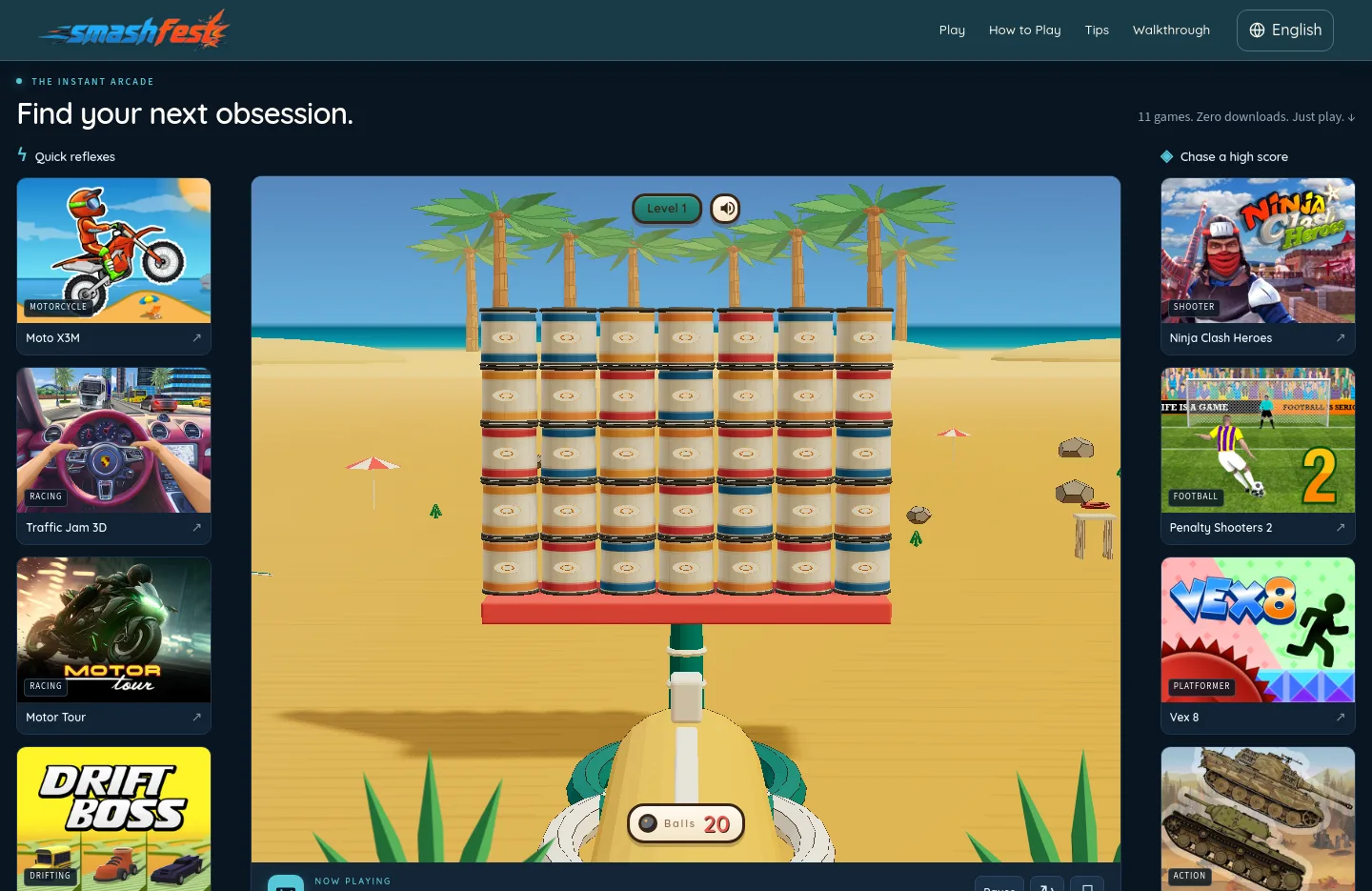 playsmashfest.com — a measured funnel