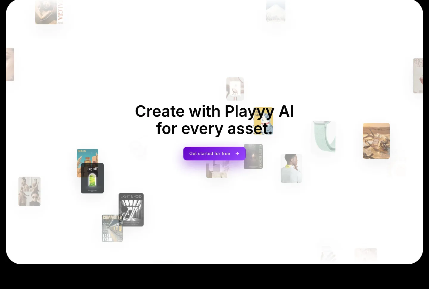 playyy.ai — a real Features section