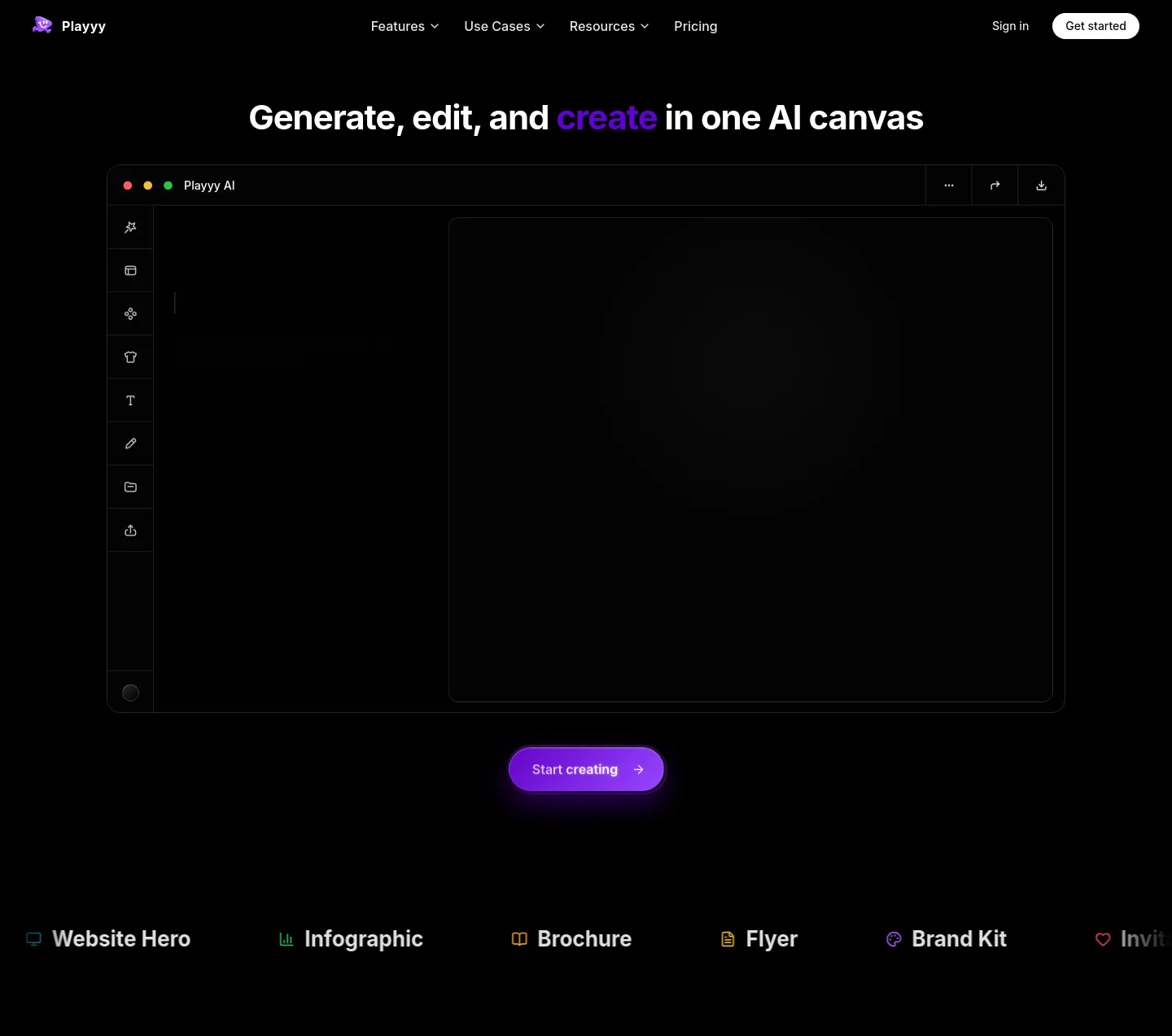 playyy.ai — Hero
