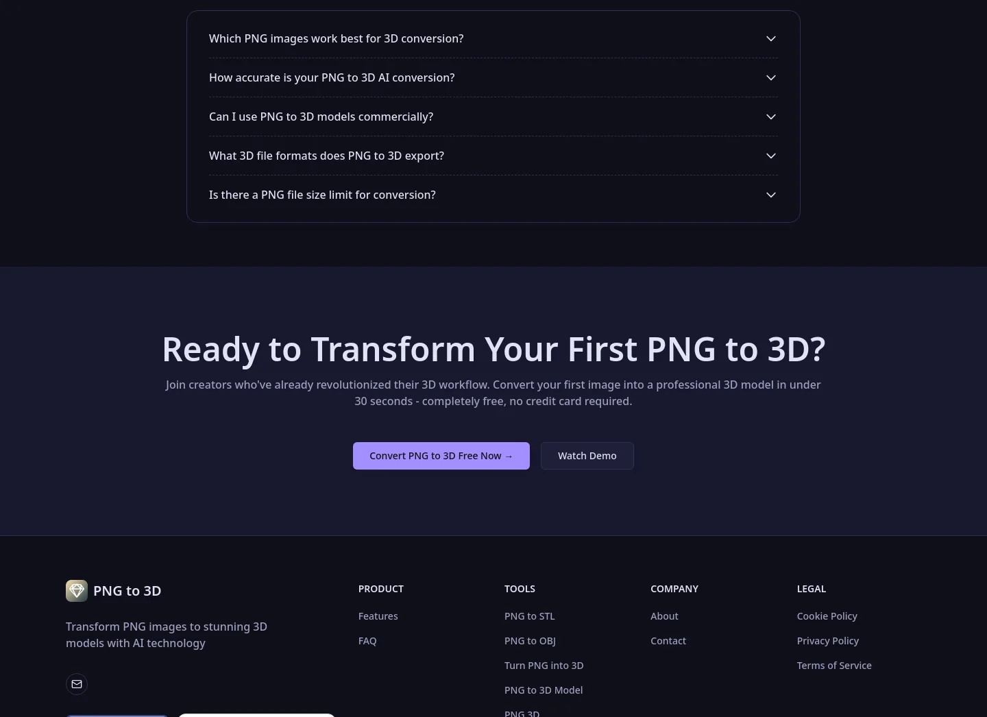 pngto3d.org — FAQ