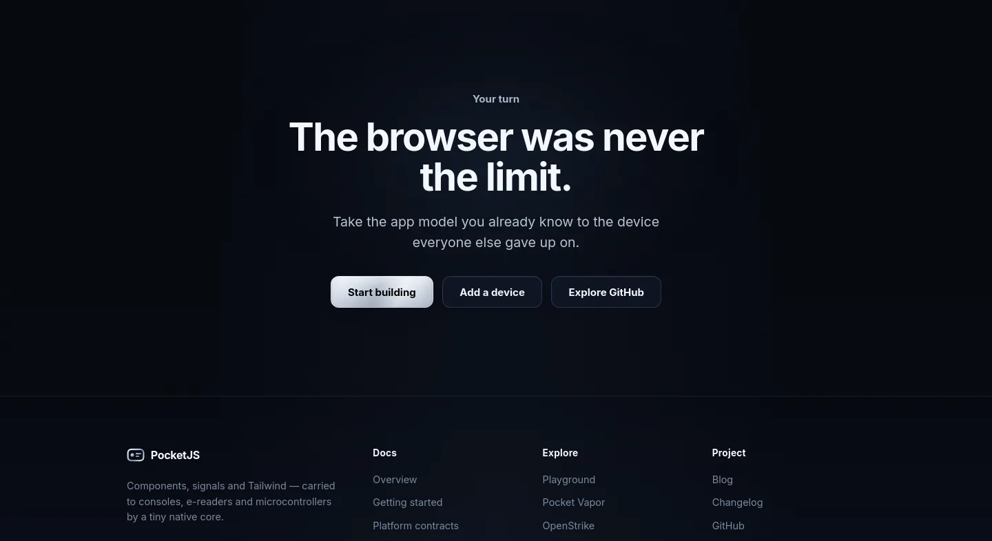 pocketjs.dev — CTA