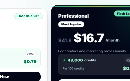 Price anchor element from pomelliai.app