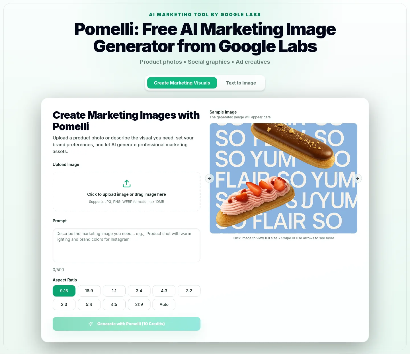 pomelliai.app — Hero