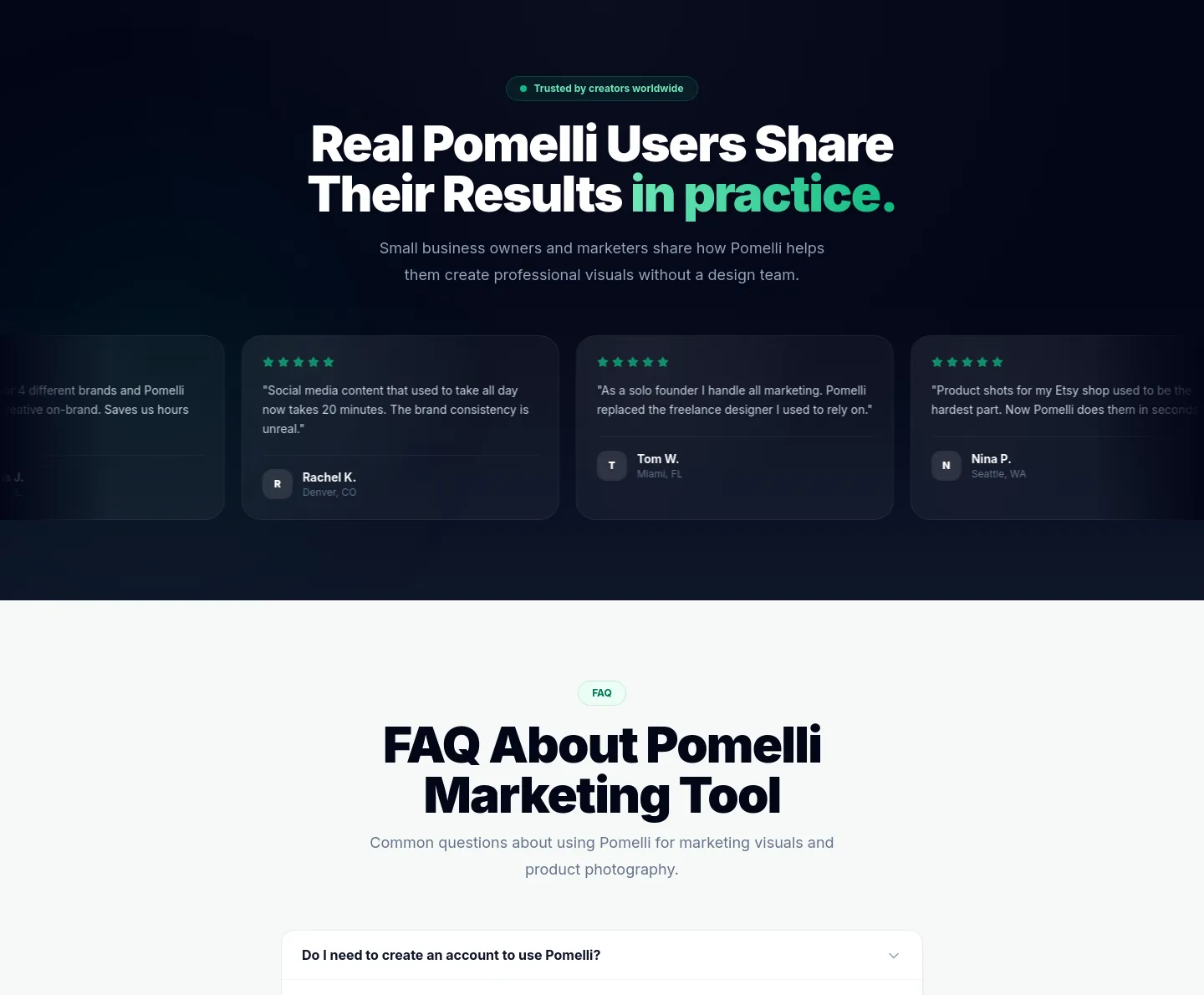 pomelliai.app — Logo Wall