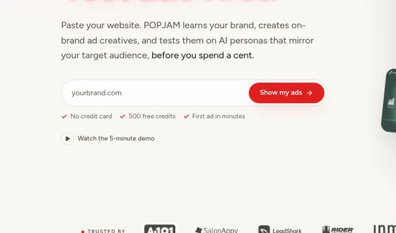 No credit card element from popjam.io