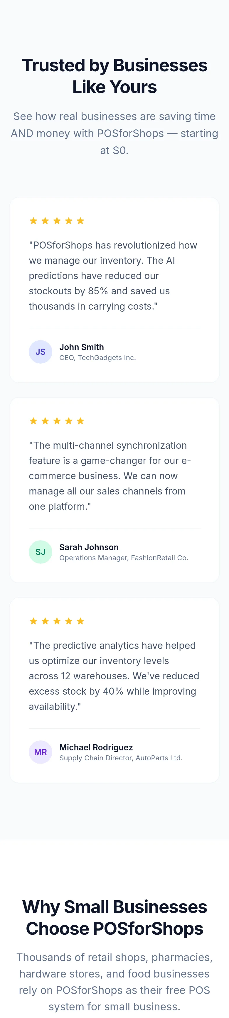 posforshops.com — Logo Wall
