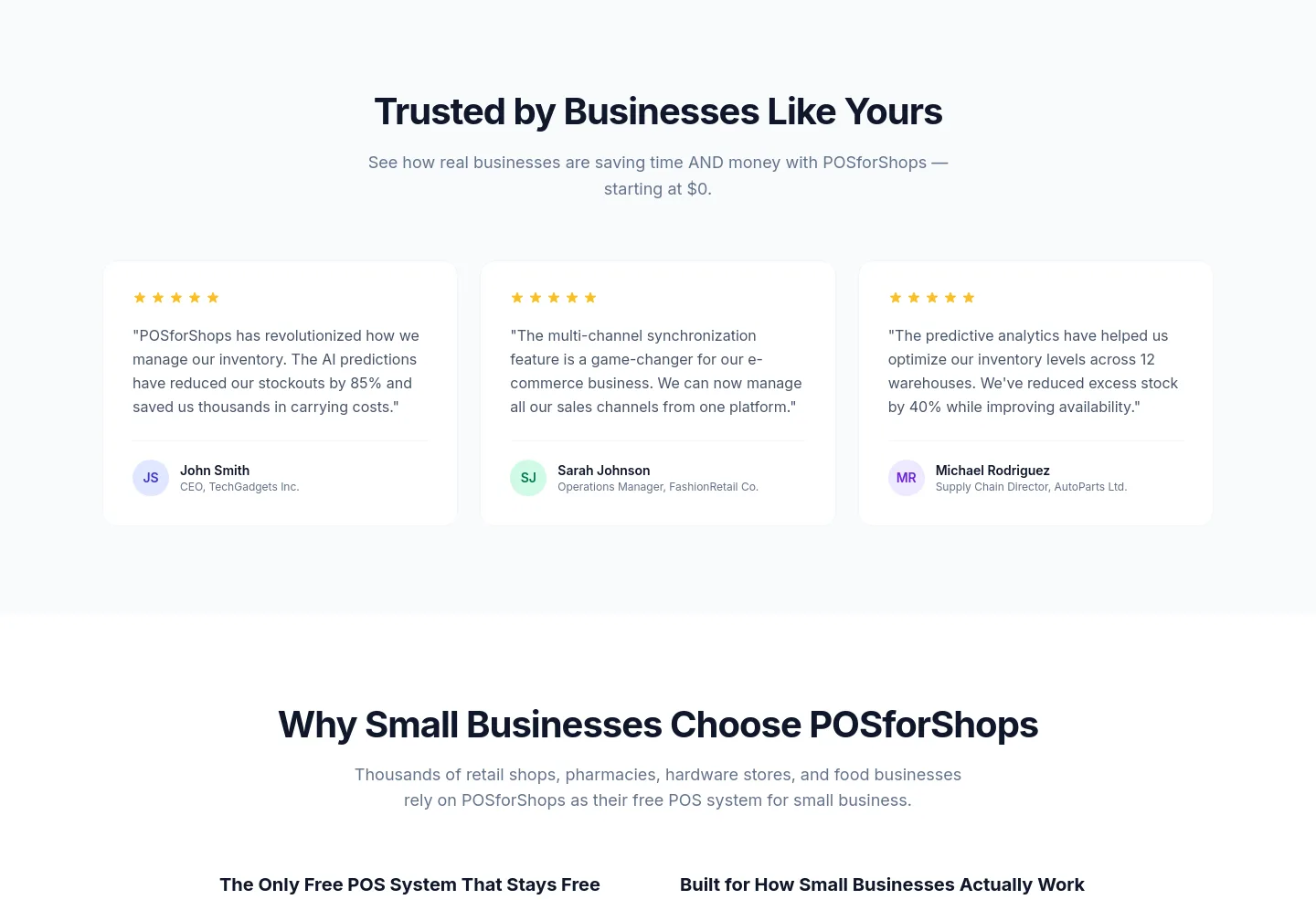 posforshops.com — Logo Wall