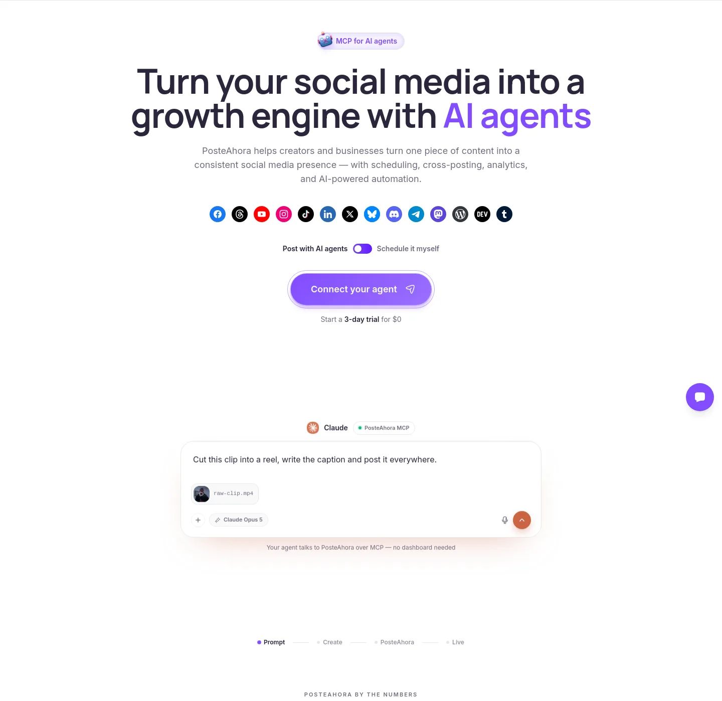 posteahora.com — Hero