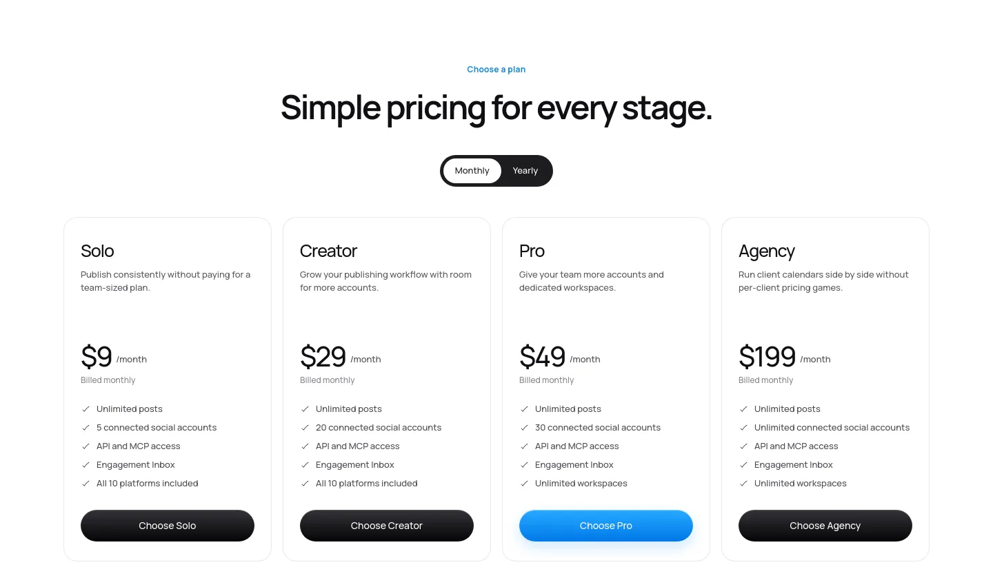 postqued.com — Pricing