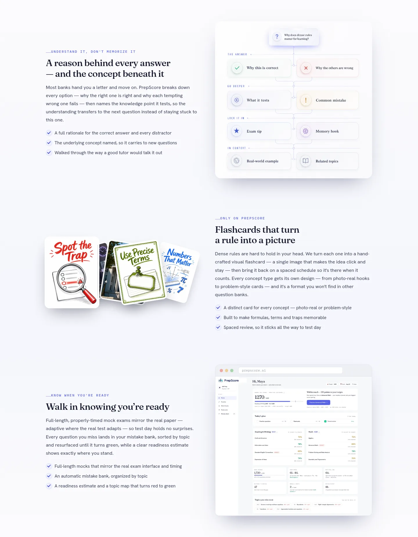 prepscore.ai — Features