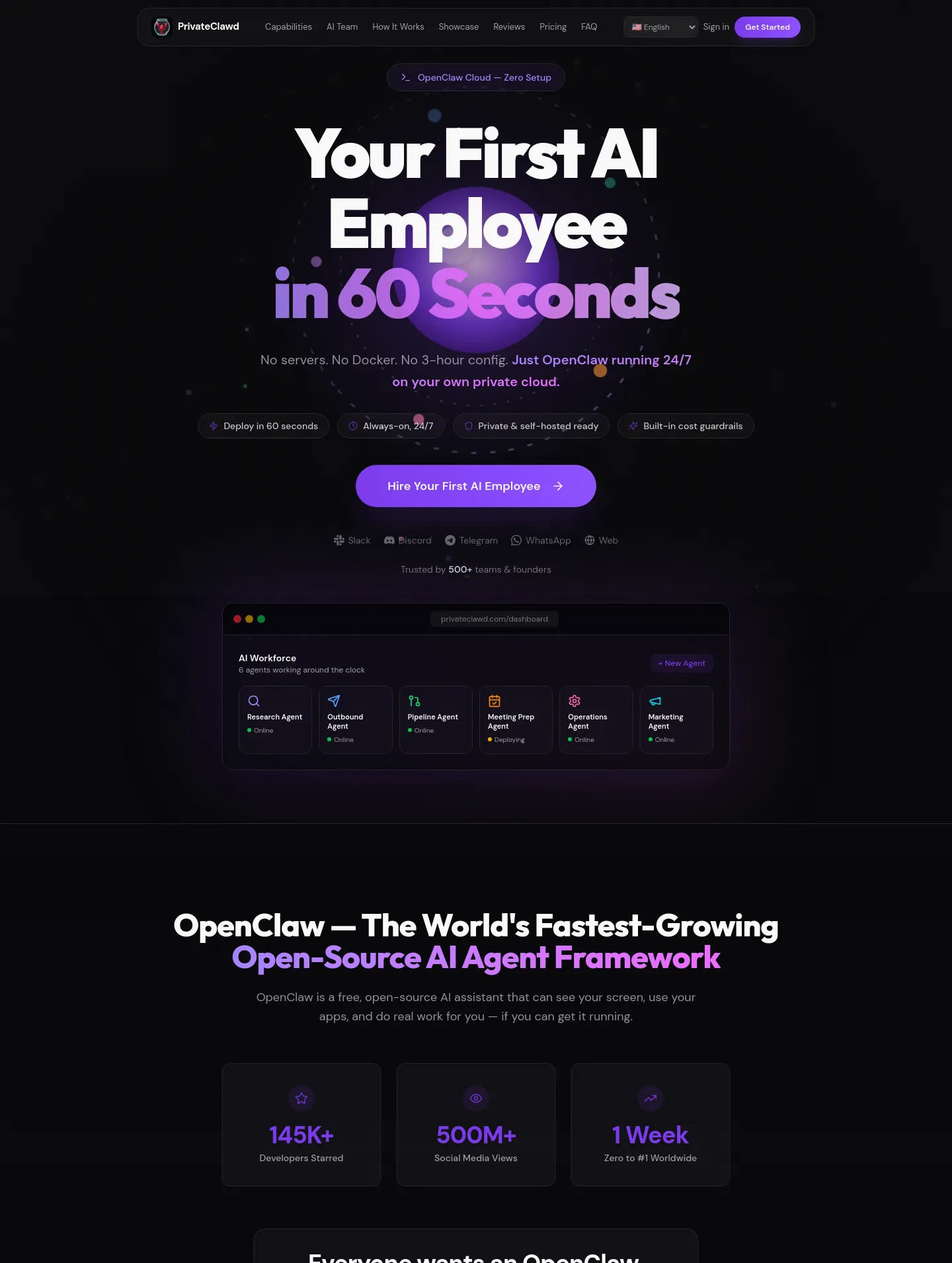 privateclawd.com — Hero