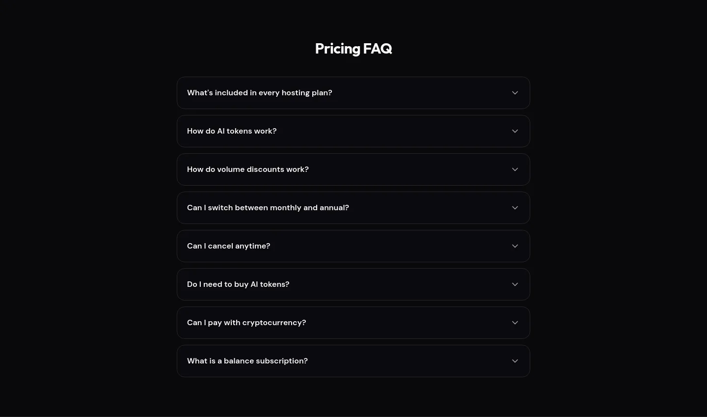 privateclawd.com — a real FAQ section