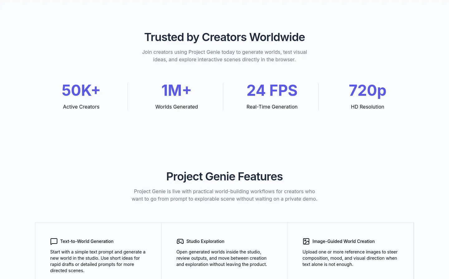 project-genie.ai — Logo Wall