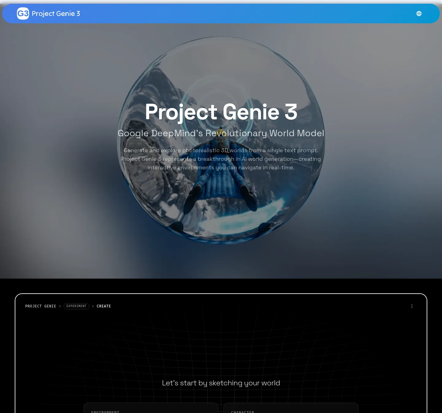 projectgenie3.com — a measured funnel