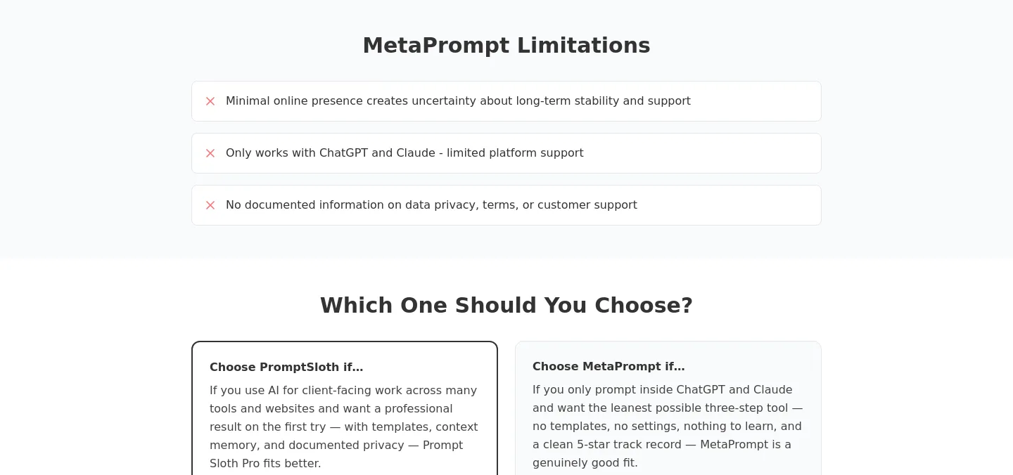 promptsloth.com — Logo Wall