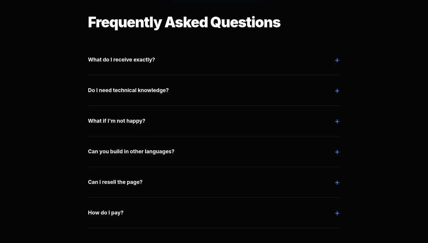 prop24ai.com — a real FAQ section