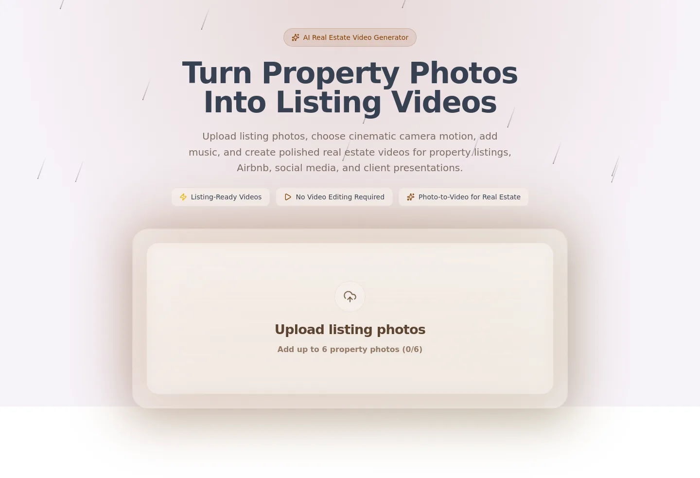propertyphotovideo.com Hero section