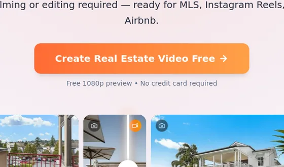 No credit card element from propertyphotovideo.com
