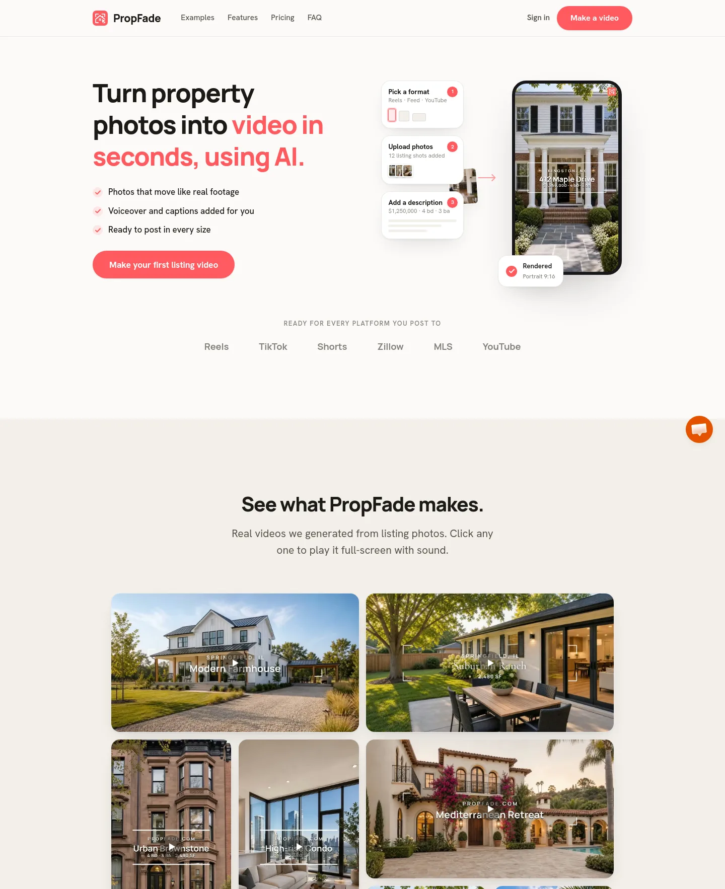 propfade.com — a measured funnel