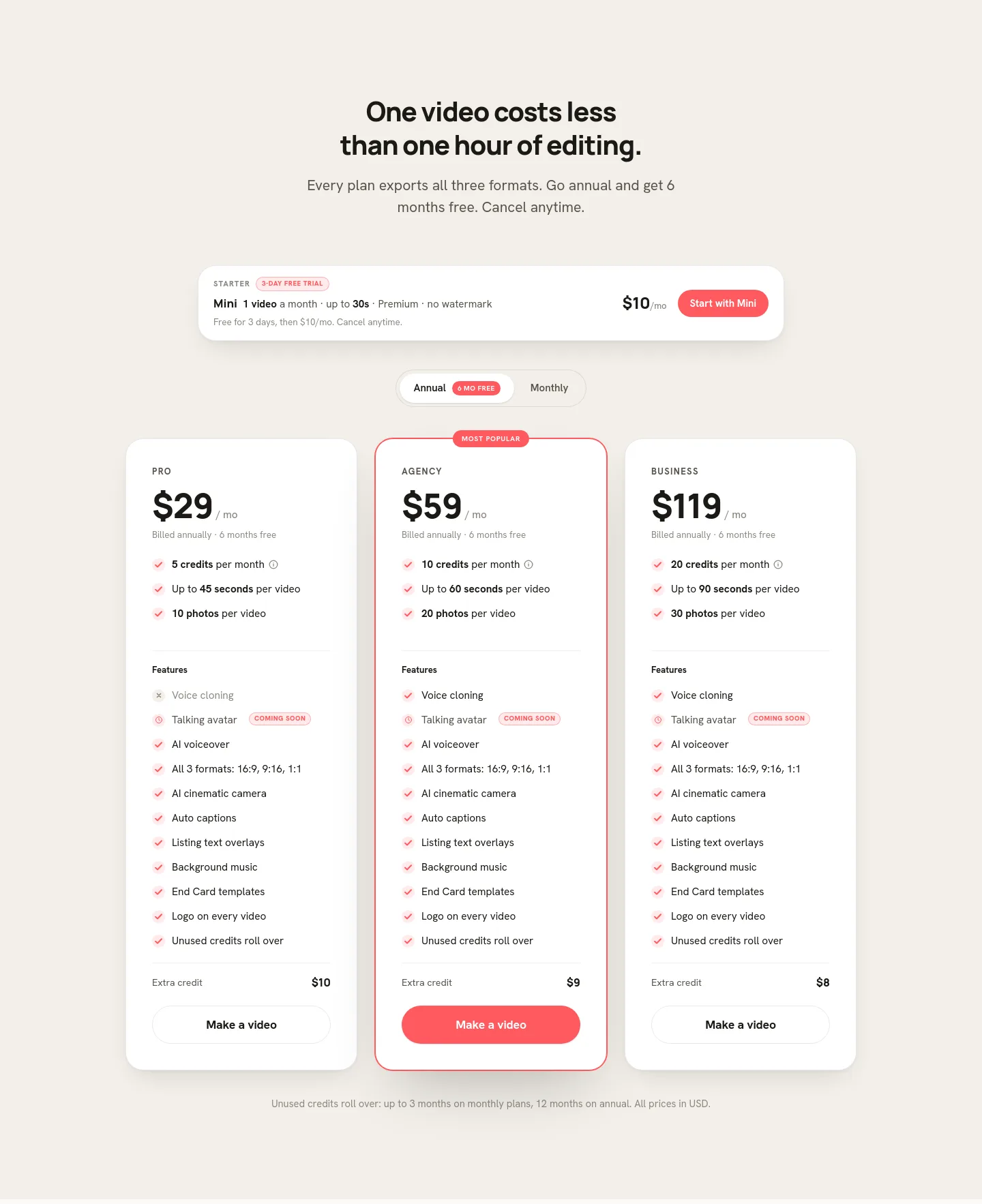 propfade.com — Pricing