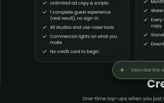 No credit card element from punchylime.com
