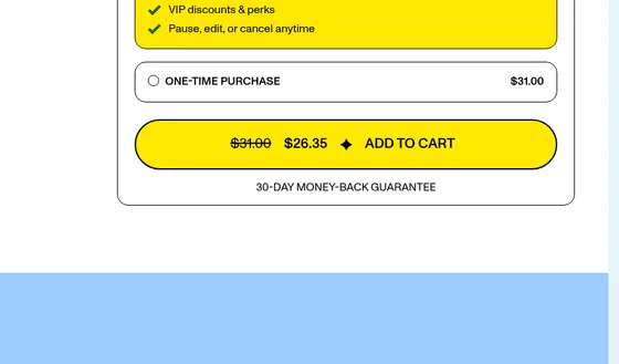 Guarantee element from pupgum.com