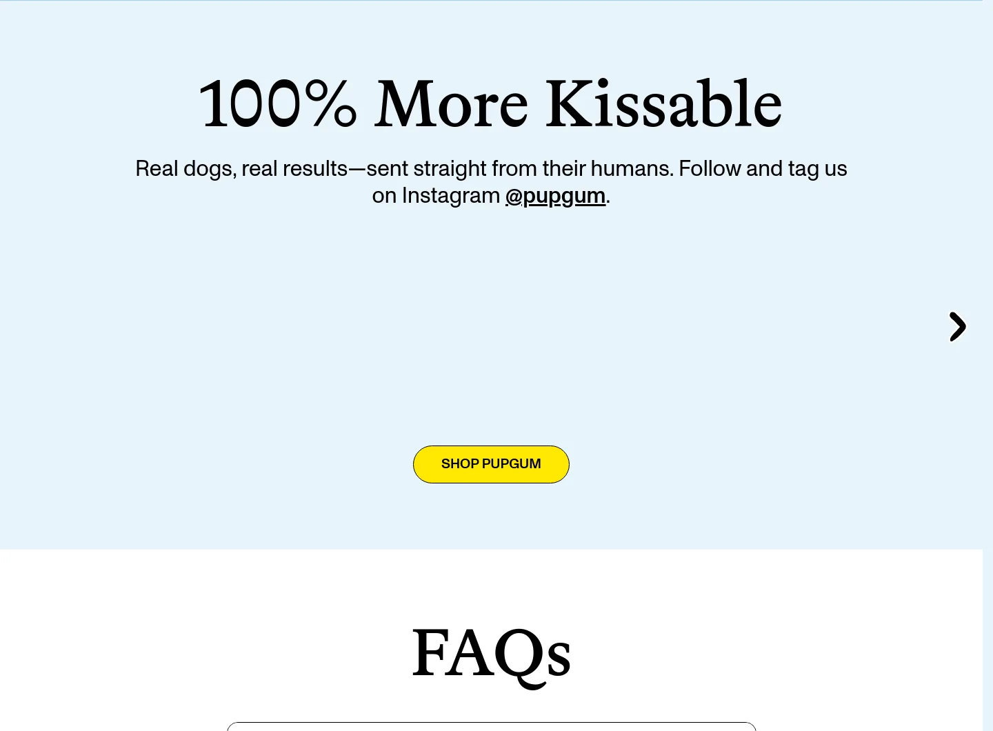 pupgum.com — CTA