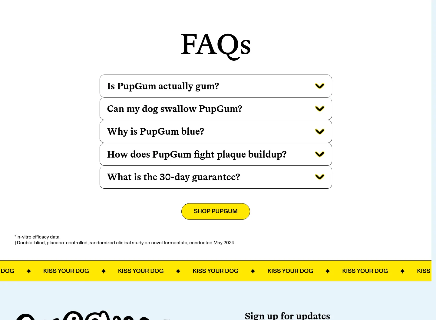 pupgum.com — FAQ