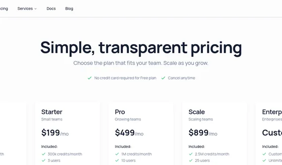 No credit card element from qtrl.ai