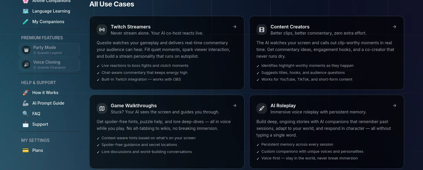 questie.ai Logo Wall section