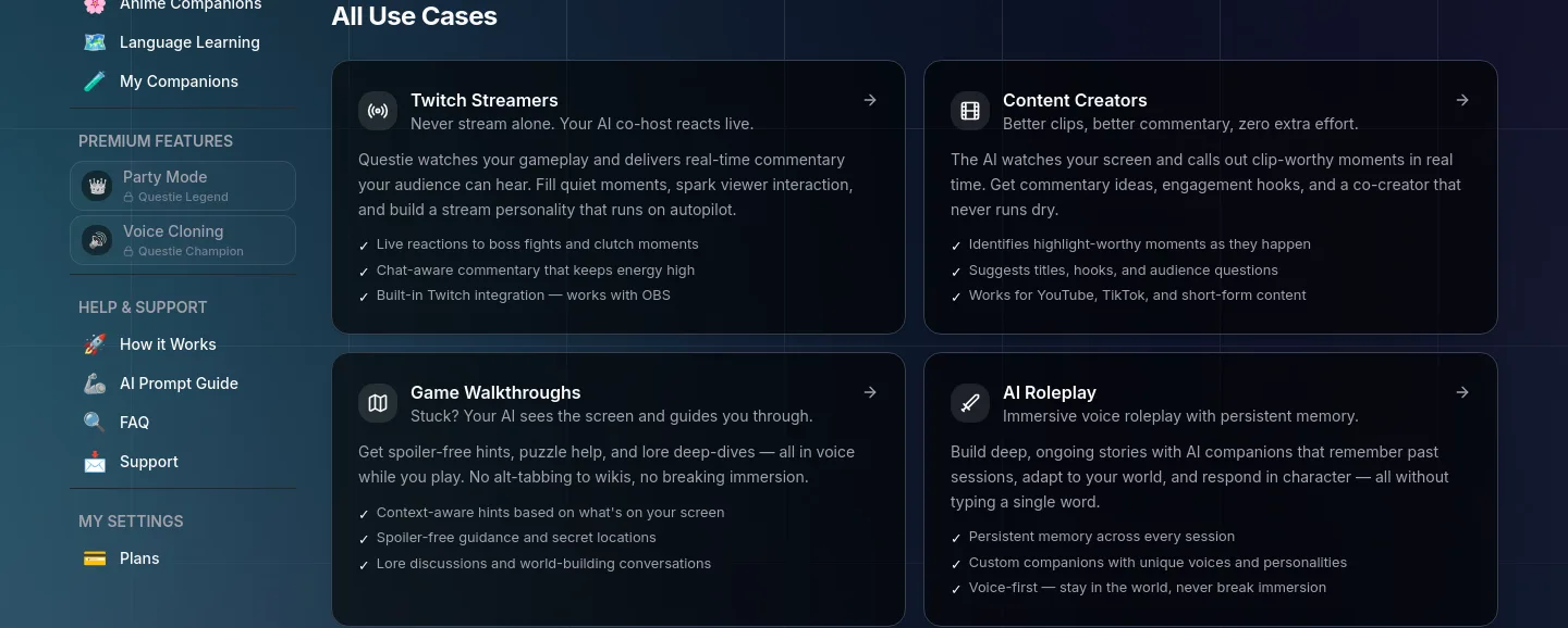questie.ai — Logo Wall