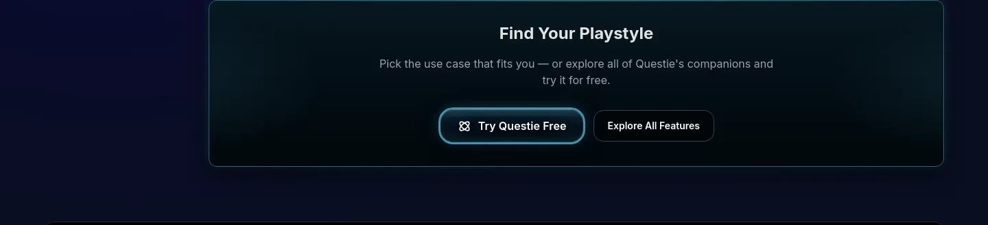questie.ai — CTA