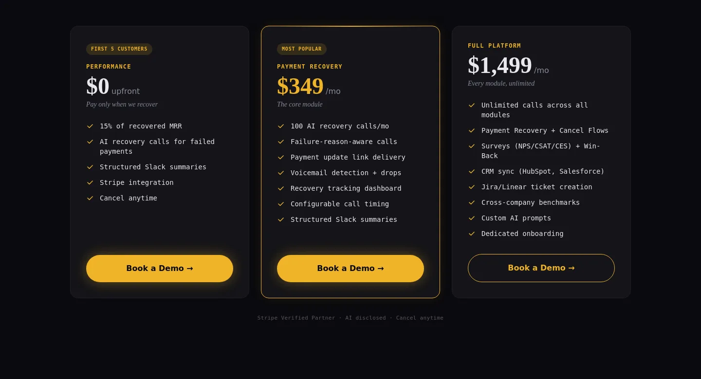 quitlo.com Pricing section