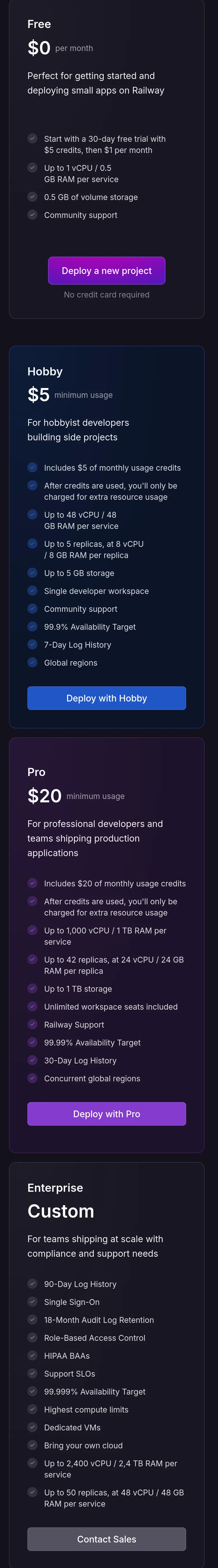 railway.com — Pricing
