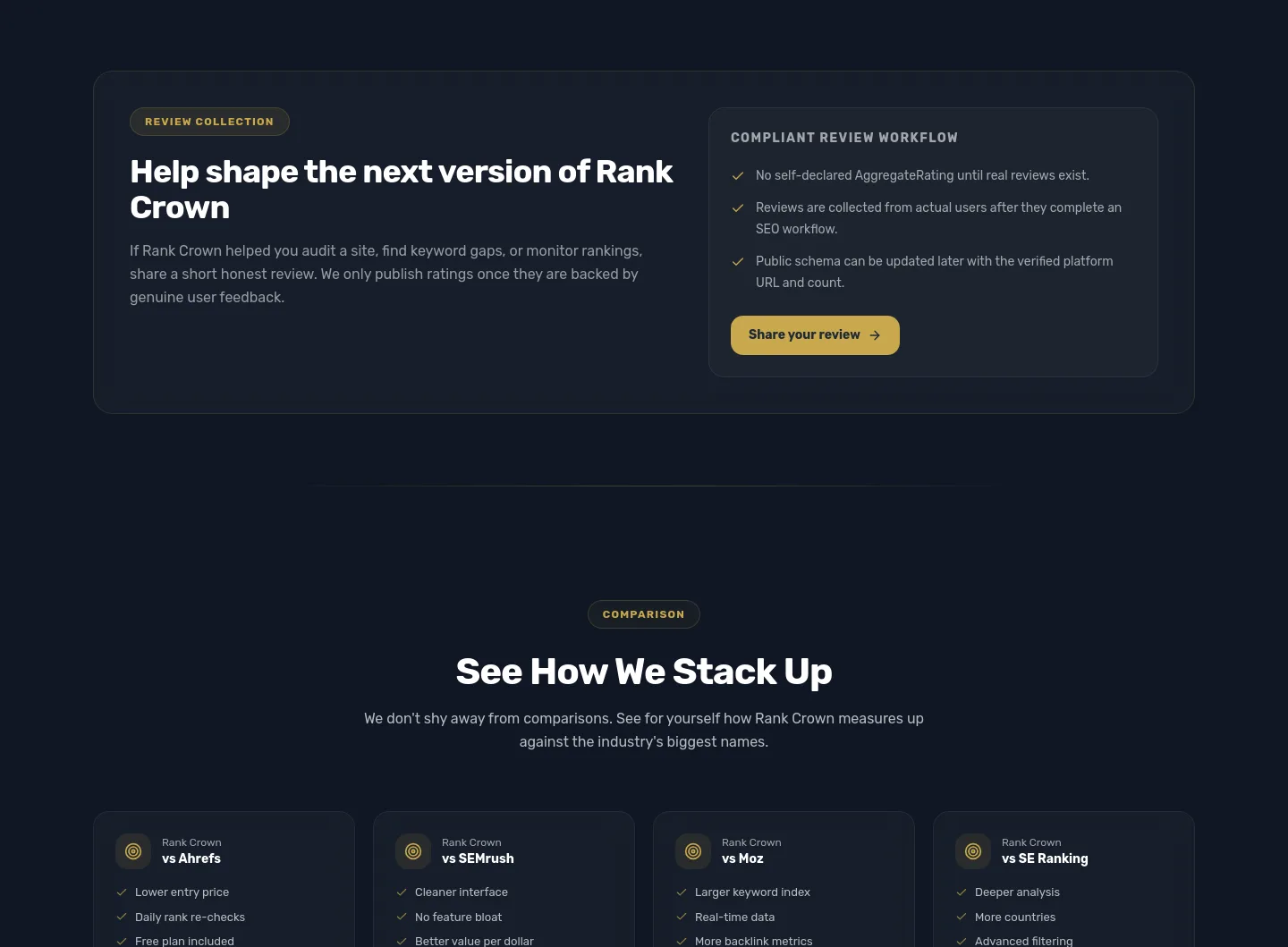 rankcrown.com — Logo Wall