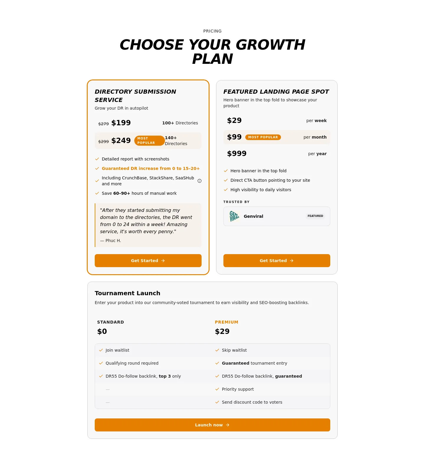 rankinpublic.xyz — Pricing