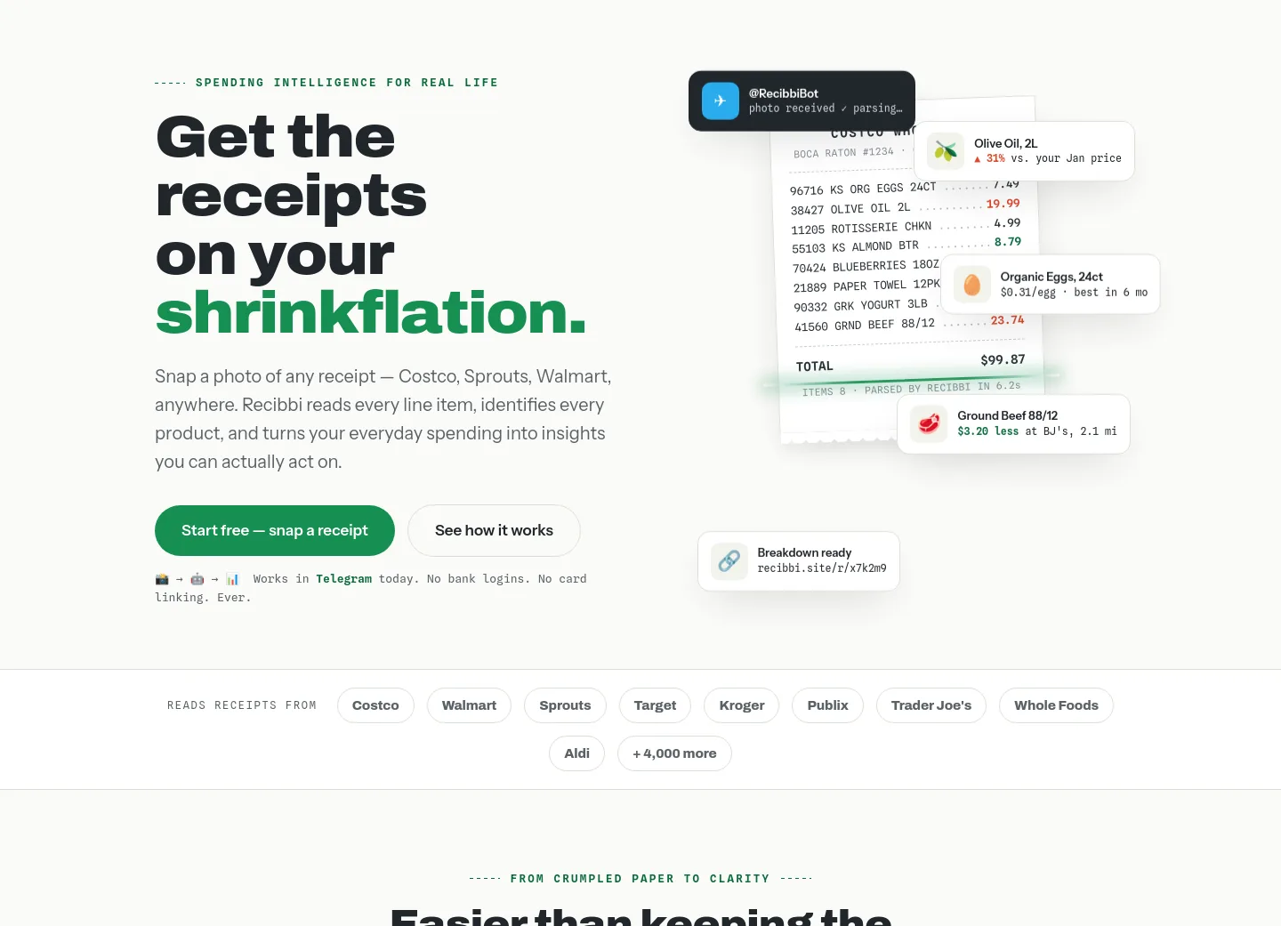 recibbi.site — Hero