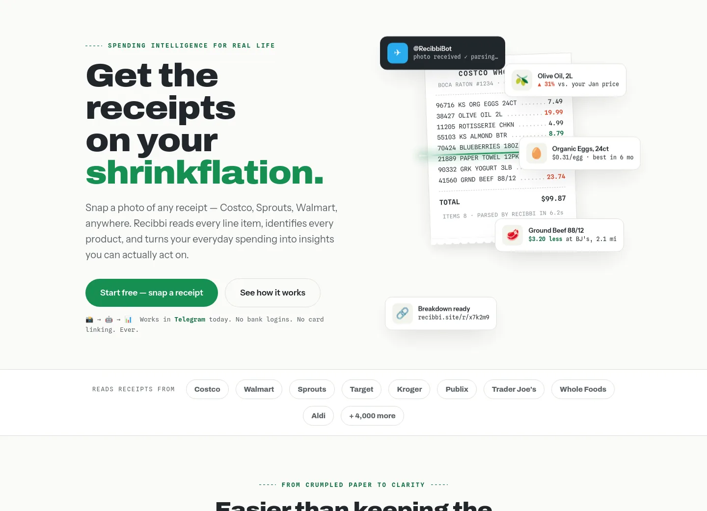 recibbi.site — Hero