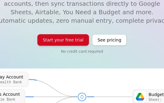 No credit card element from redbark.com