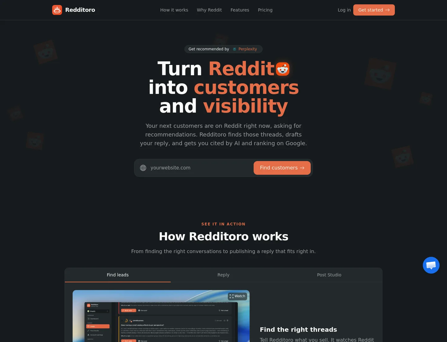 redditoro.com — The Trust Wall