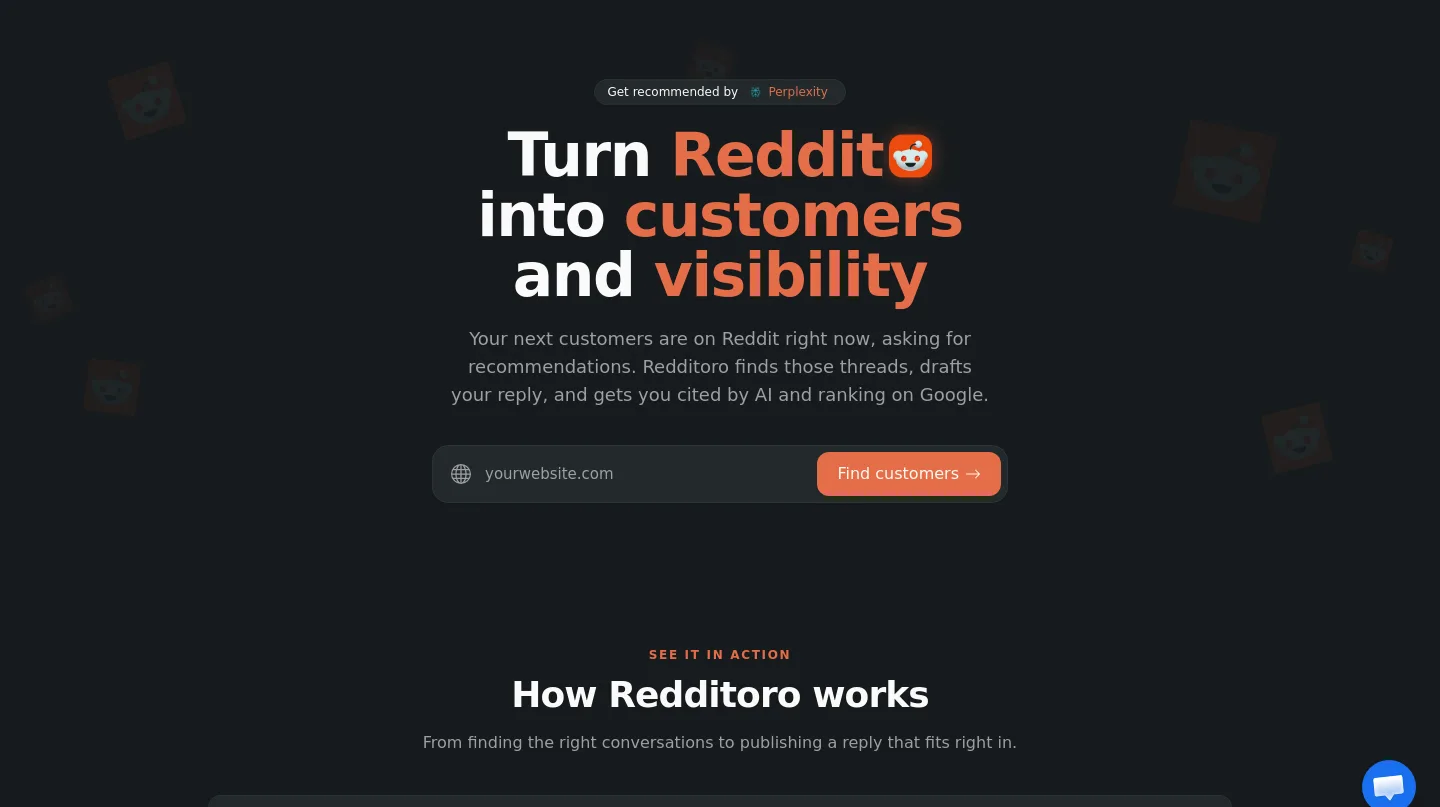 redditoro.com — Hero
