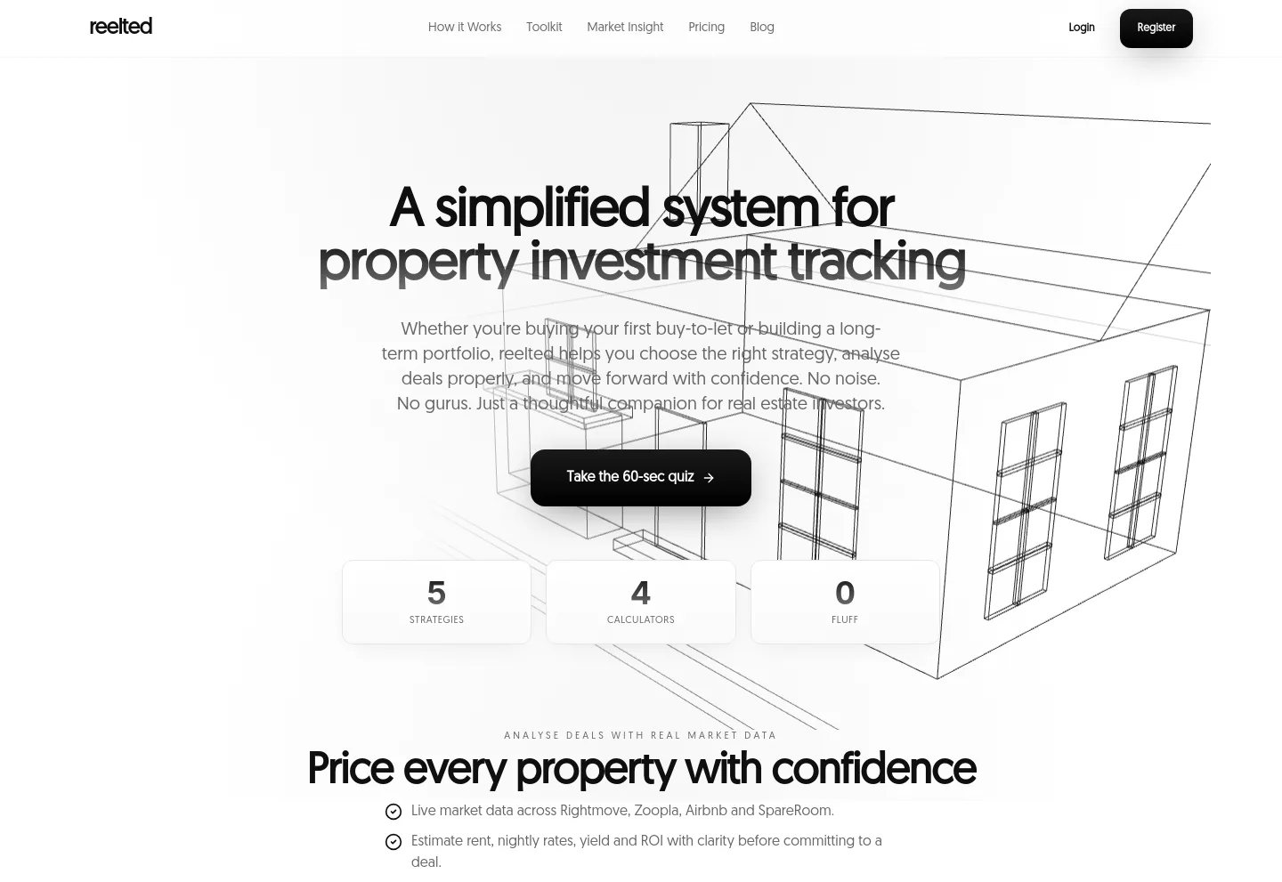 reelted.com — a real The Objection-Handler page