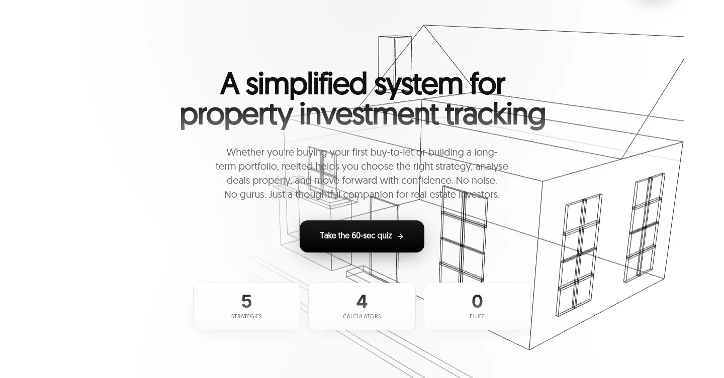 reelted.com — a real Hero section