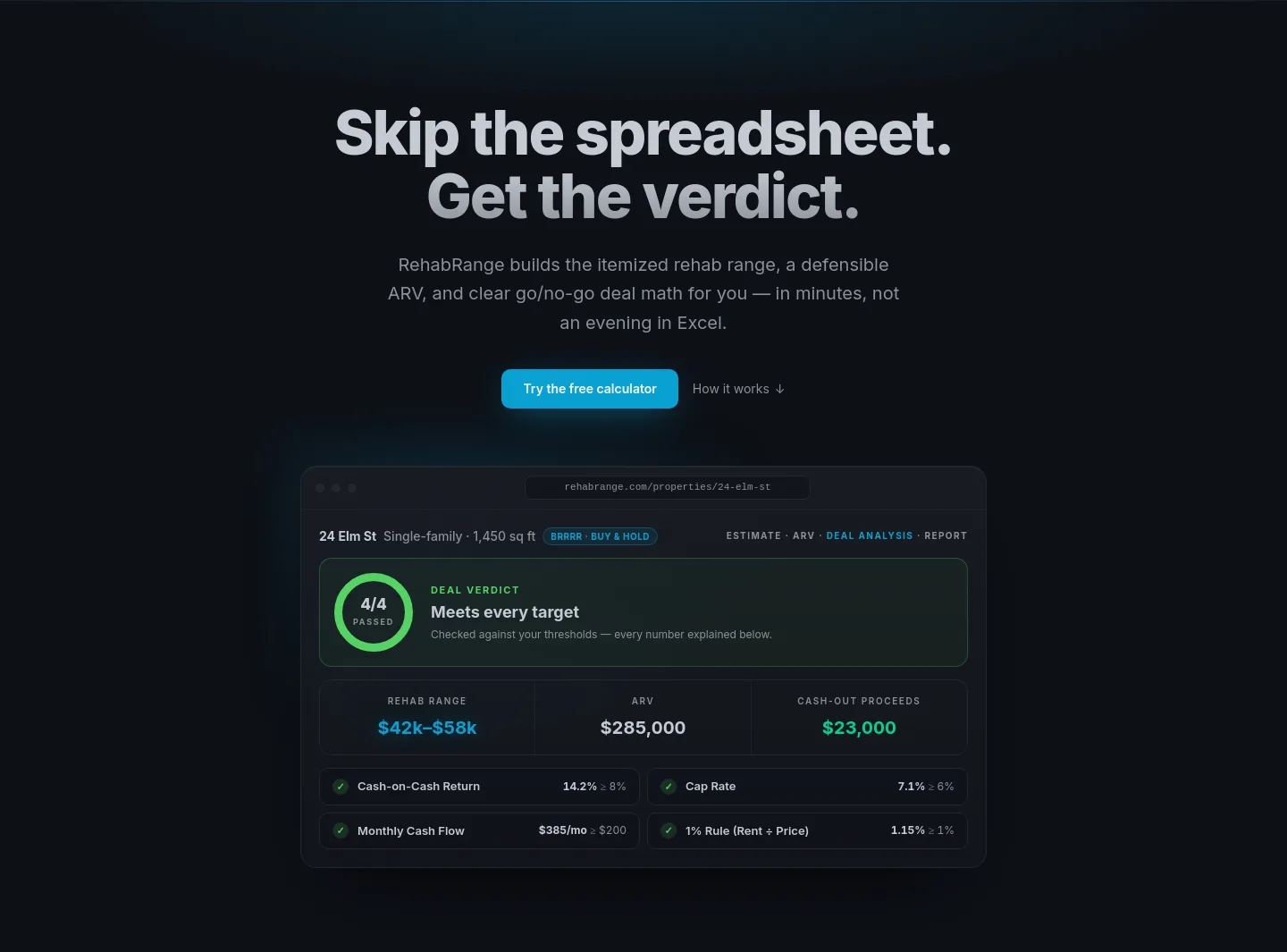 rehabrange.com — Hero
