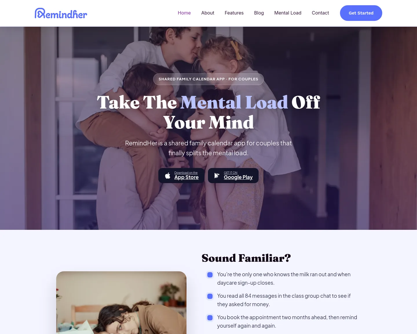 remindher.app — a measured funnel