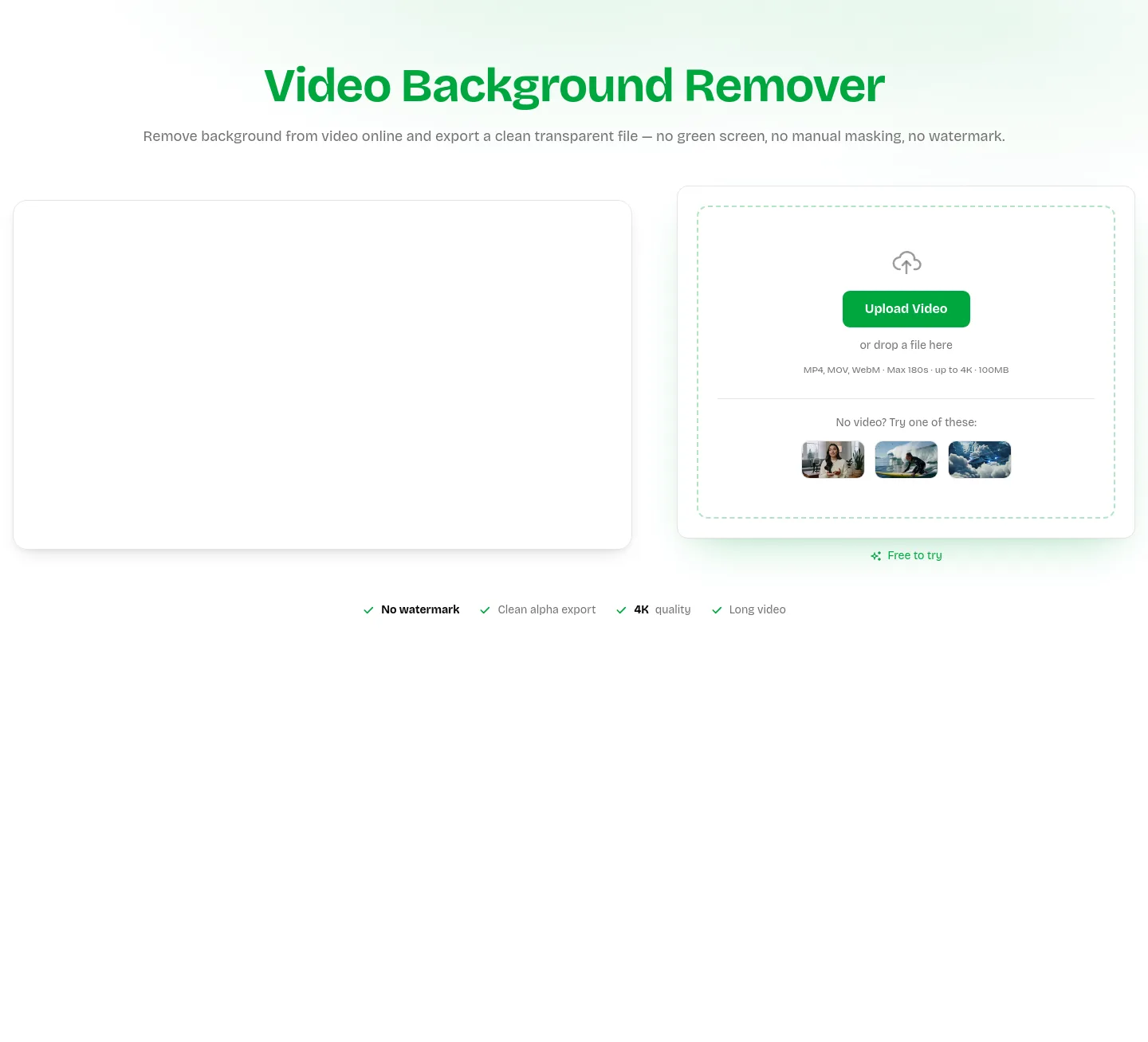 removevideobg.com — Hero