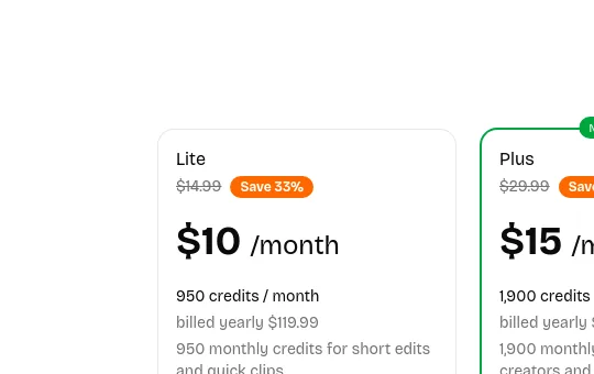 Price anchor element from removevideobg.com
